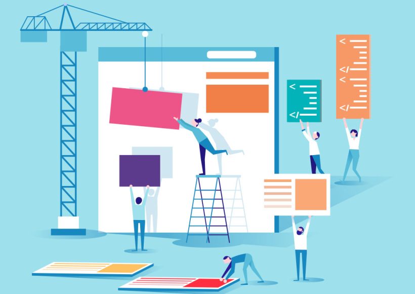 Creation and design of your website